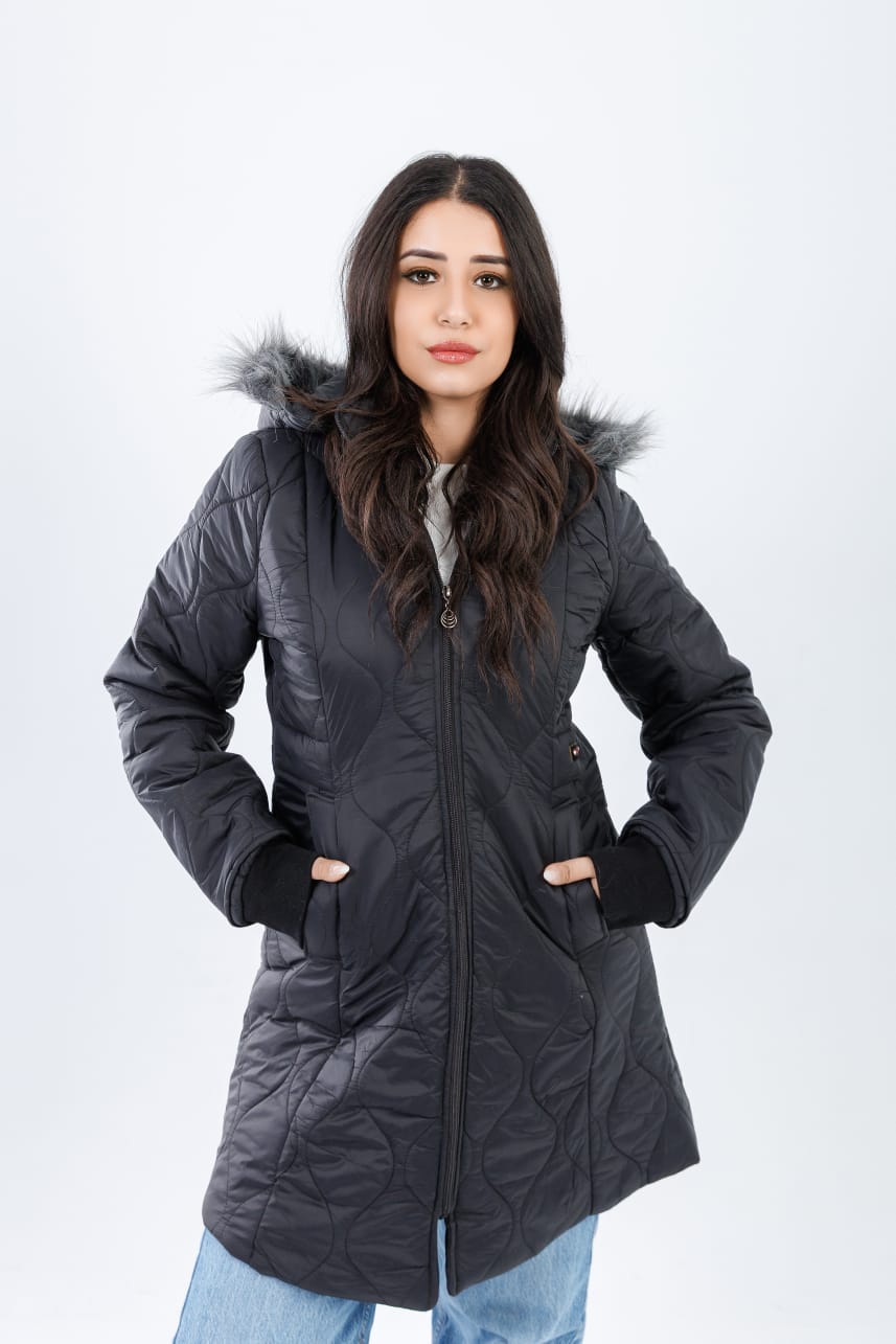 Quilted Waterproof Nylon Jacket (Fiber Lined) – 144