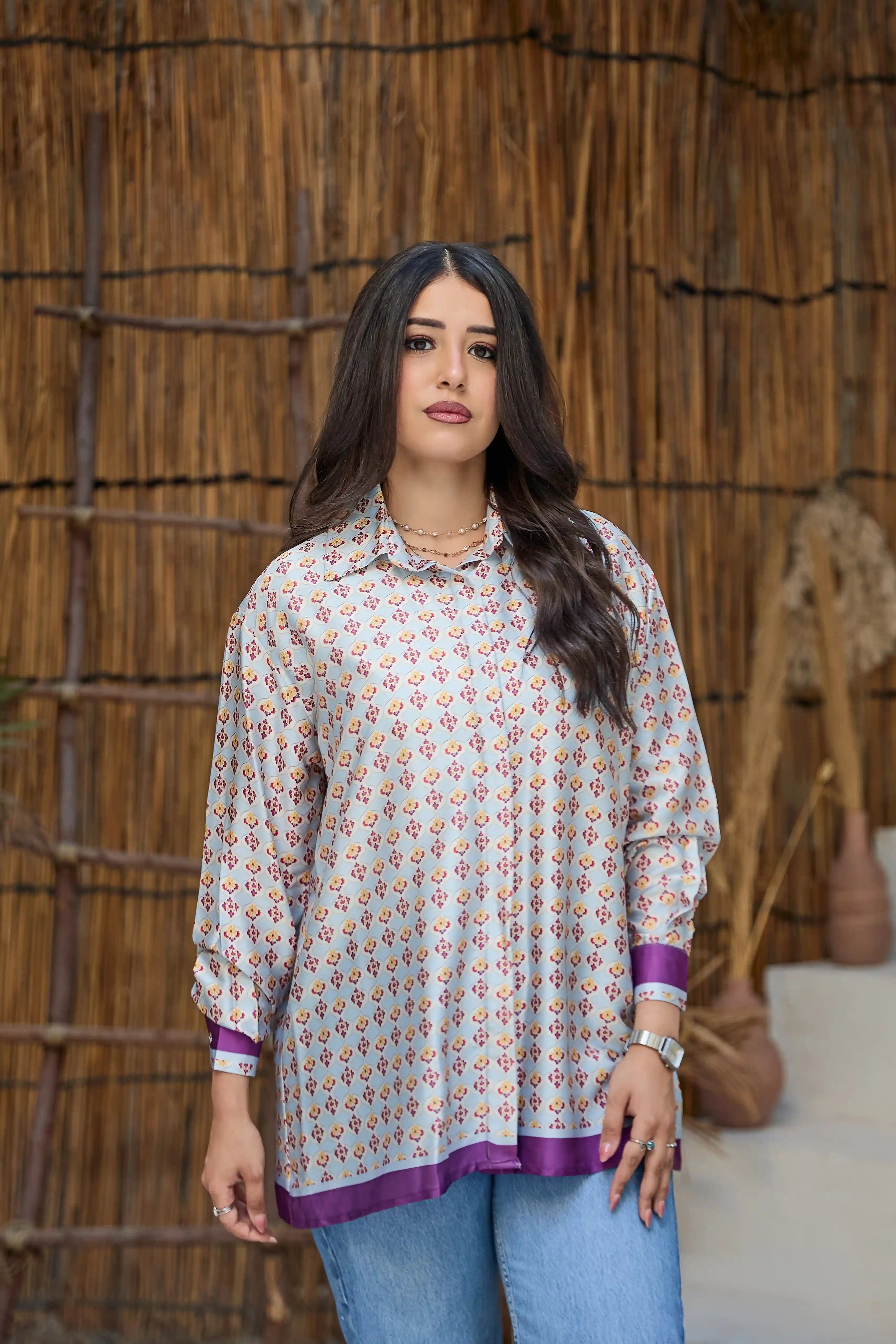 The Viva Blouse (كود S100)