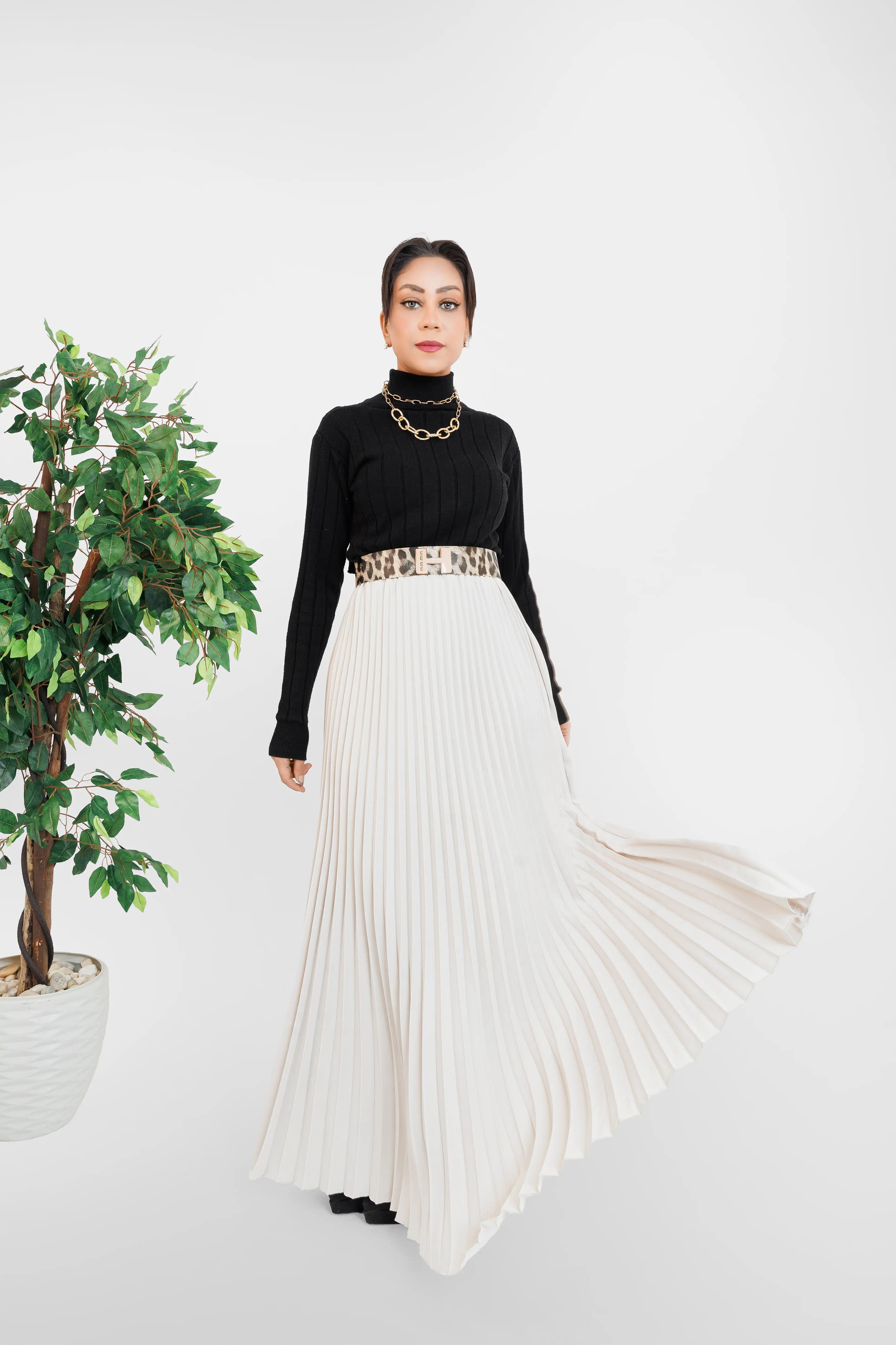 Pleated Rosaline Skirt