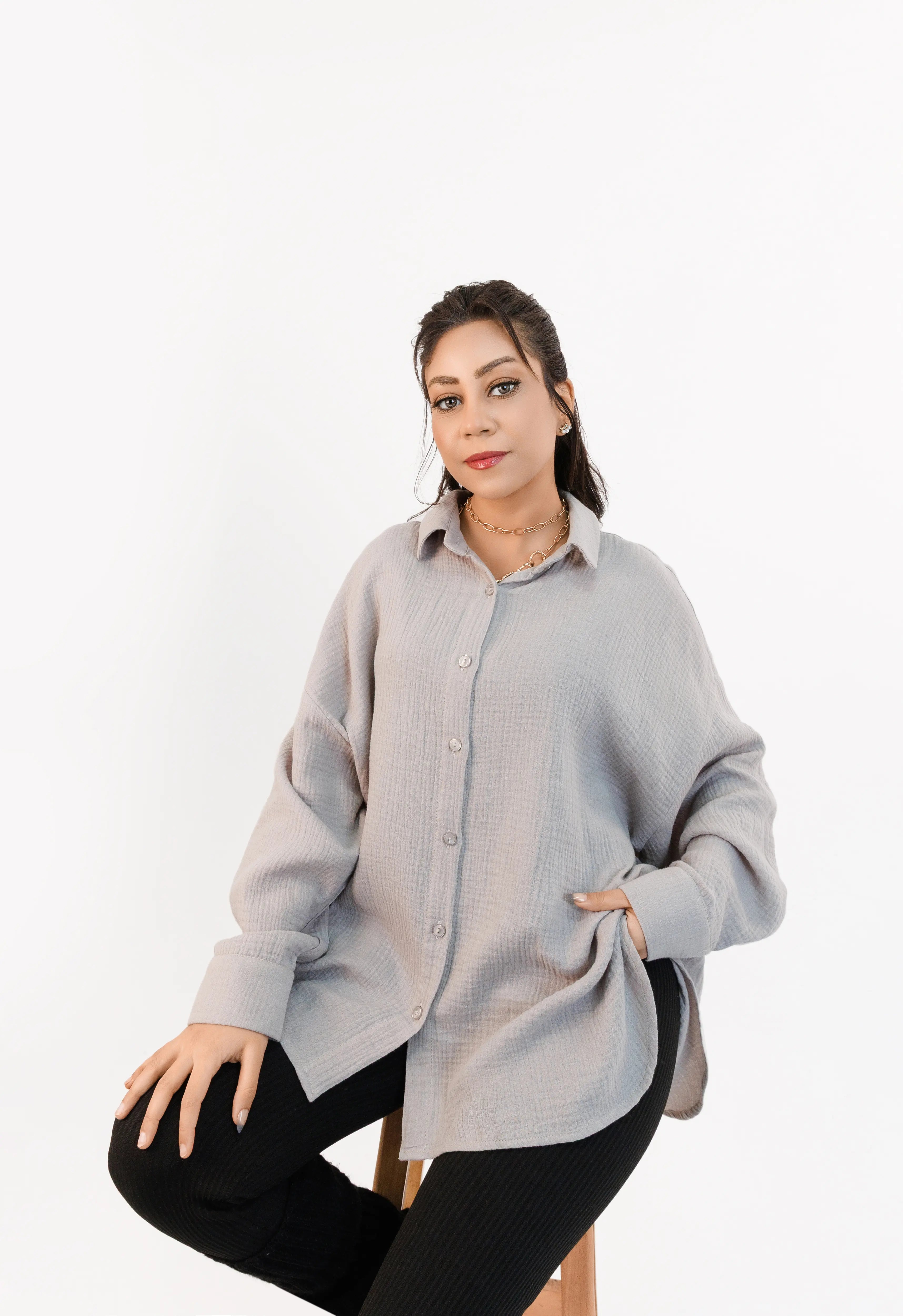 Oversized Short Chemise